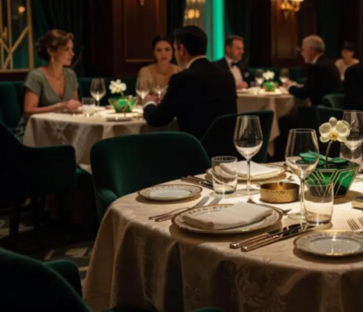 Elegancki, nastrojowo oświetlony stolik przygotowany na wieczór degustacyjny w Wonderstar s. r. o.